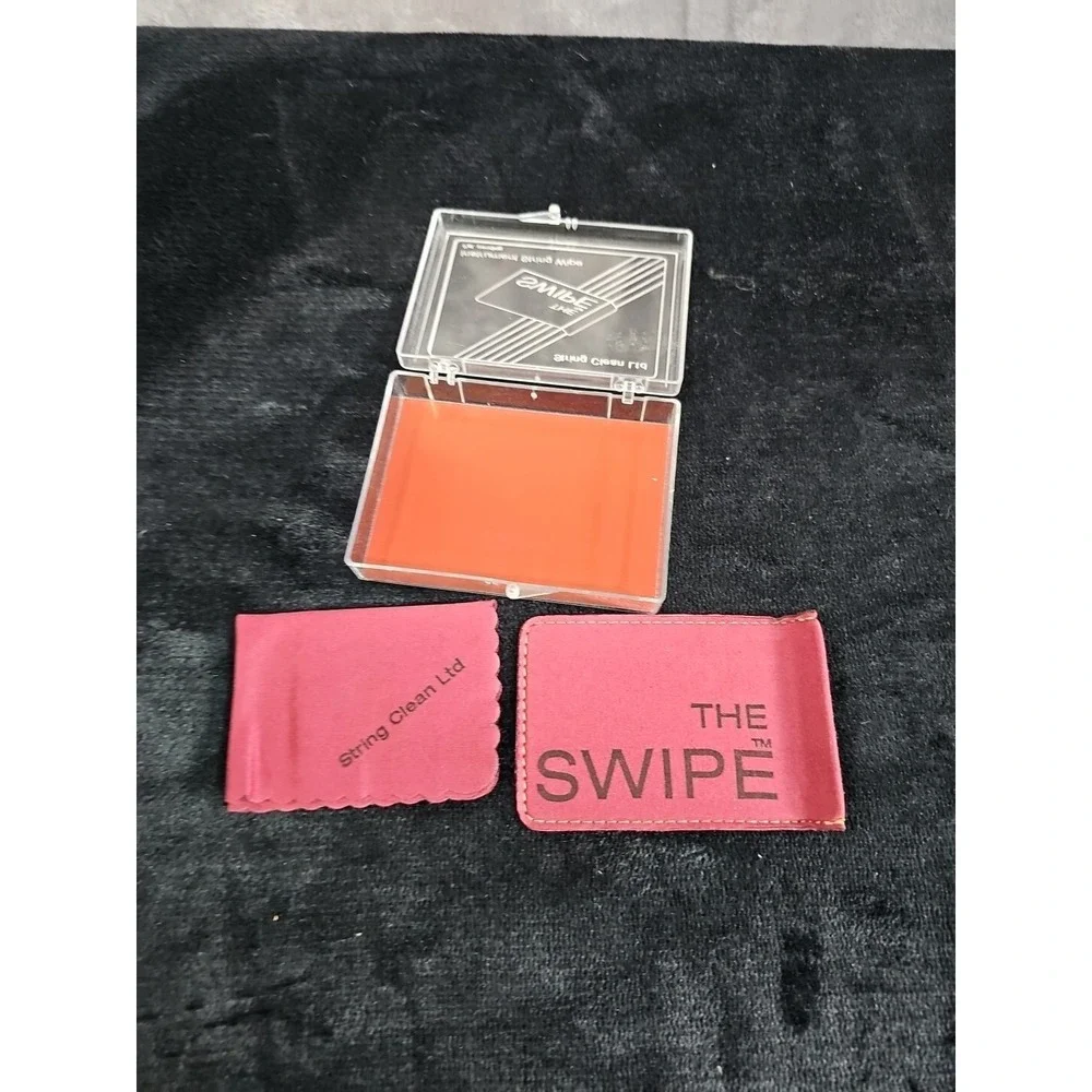 The Swipe String Cleaner Kit for Stringed‎ Instrument Cleaning and Care In Case
